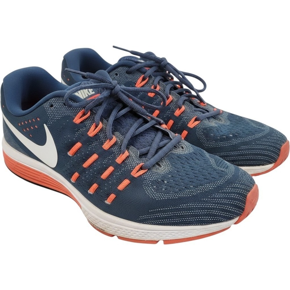 Nike Zoom Vomero 11 Shoes Mens‎ Size 14 Blue Orange Running Sneakers 818099-401
